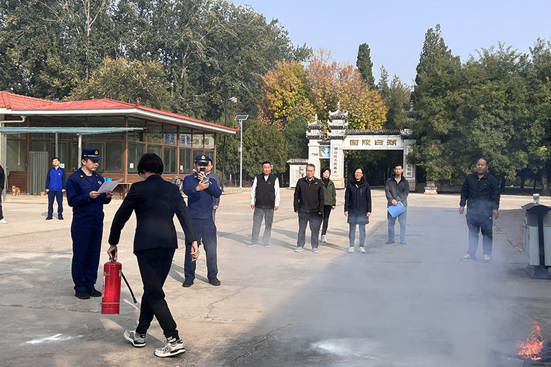 消防安全既能培训现场
