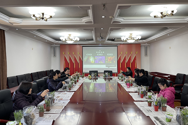 潮白陵园三八妇女节主体活动现场