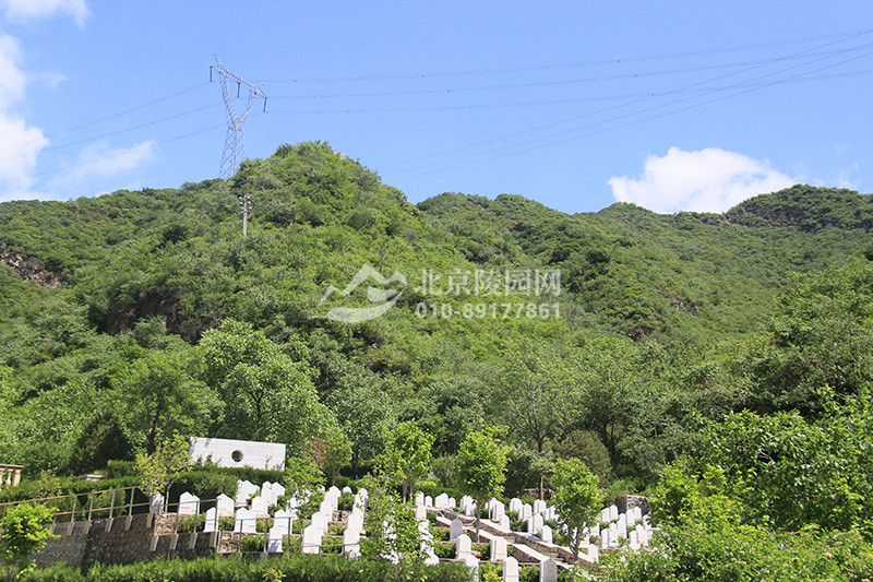九公山陵园墓区景观