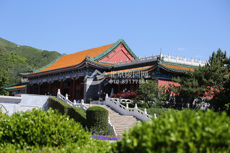 天寿陵园业务区实拍