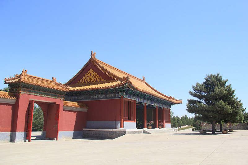 陵园大殿