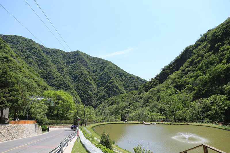 九公山思亲湖景观