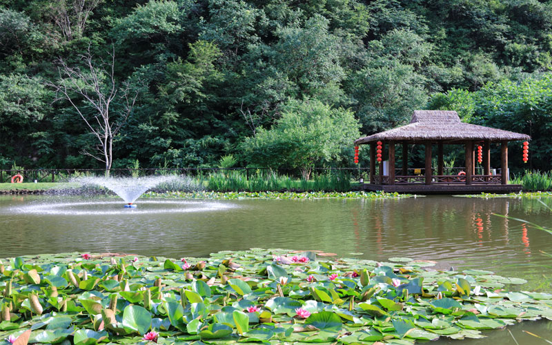 九公山的思亲湖