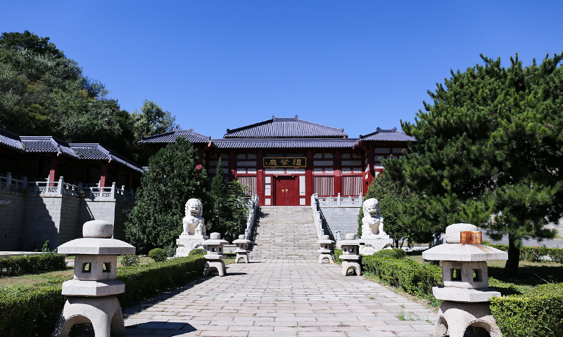 怀思堂秦汉风格礼祭厅