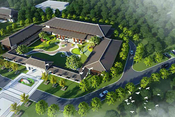 清西陵西侧万福陵园地势格局介绍