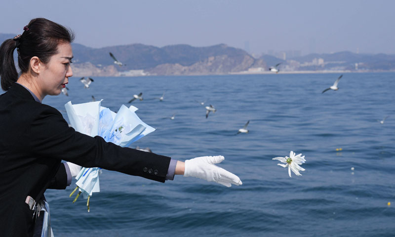 公益骨灰海葬现场 公益骨灰海葬现场