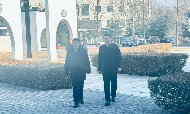 顺义区民政局领导到顺义区殡仪馆考察