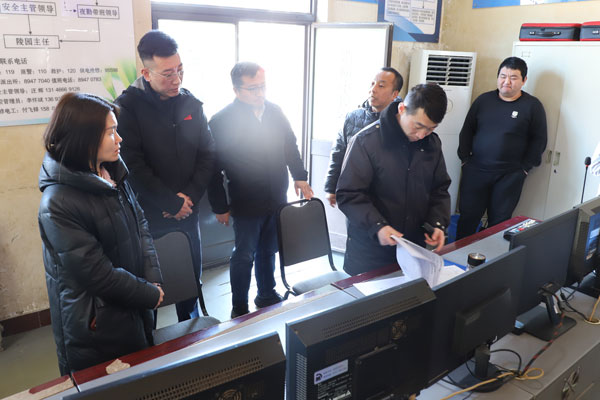 顺义区民政局领导到潮白陵园 检查安全生产及清明保障准备工作