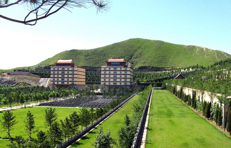 灵山宝塔陵园墓区环境图