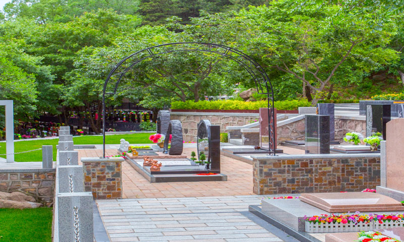 八达岭陵园墓区环境