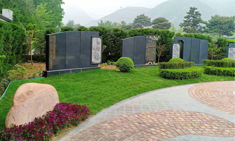 天寿陵园骨灰自然葬环境