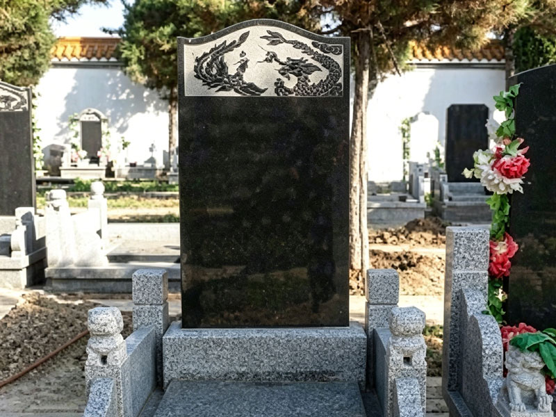 高静园公墓铭孝园铭禄立碑实拍