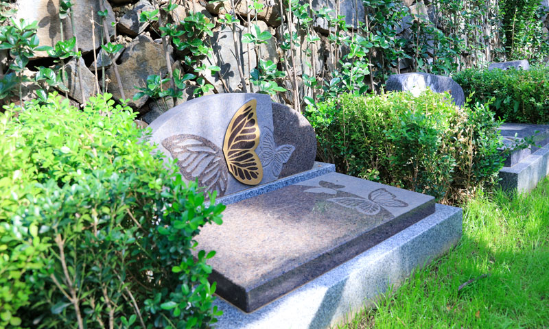 保留骨灰形式 有精致卧碑