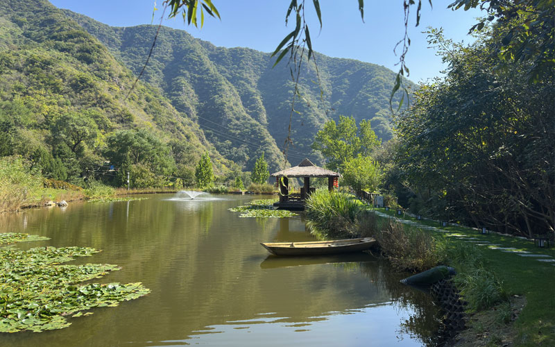 九公山思亲湖景观