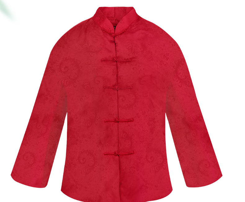 精品女唐装(红凤纹,紫凤纹)