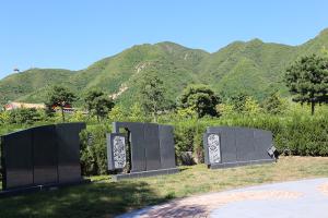 天寿陵园花坛葬实景