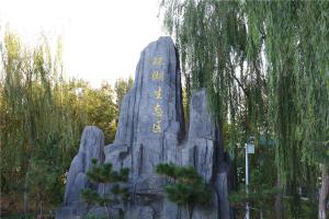 环湖生态文化石景观